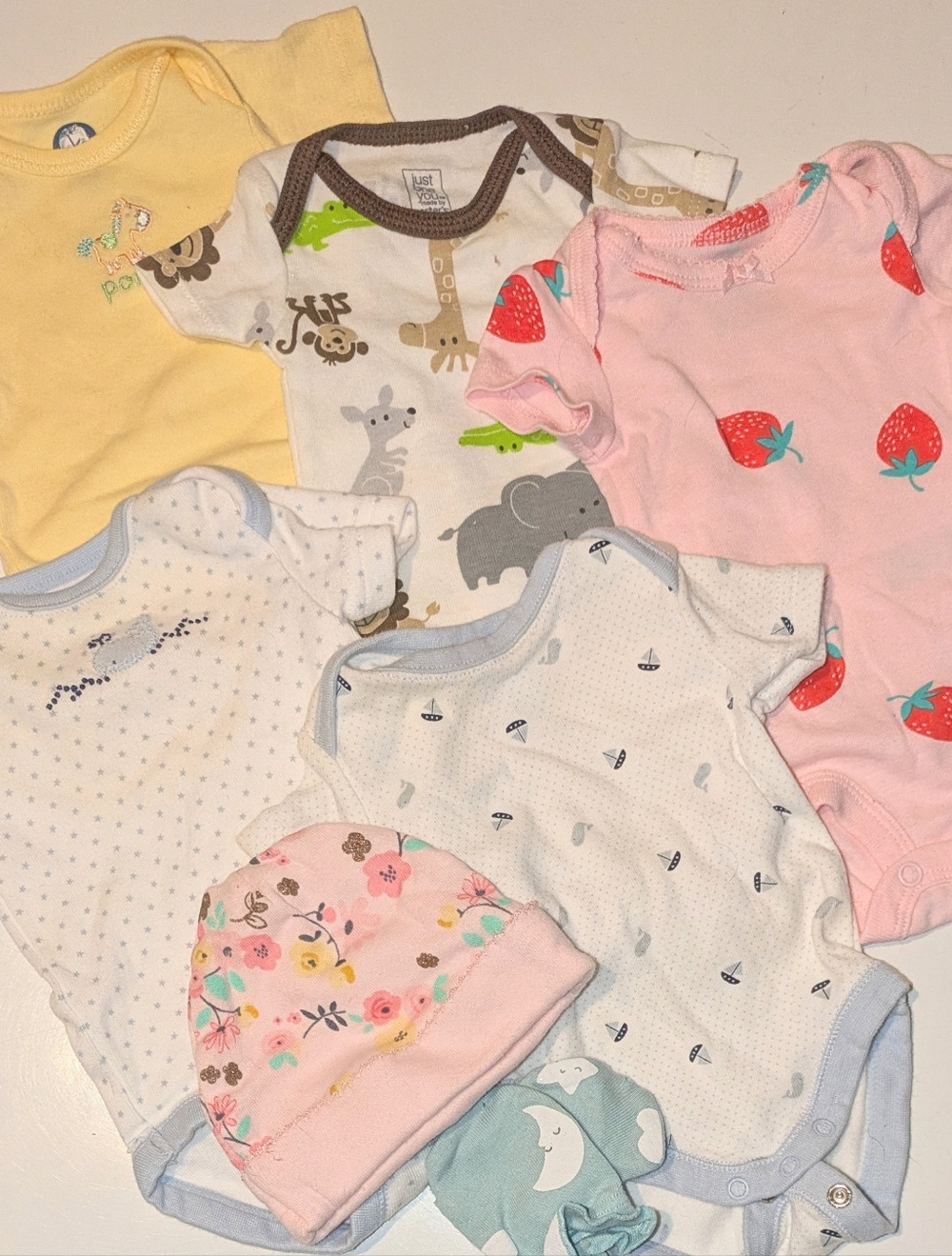 Onsies Plus Carter Gerber Gymboree used for American Girl Bitty Baby Dolls